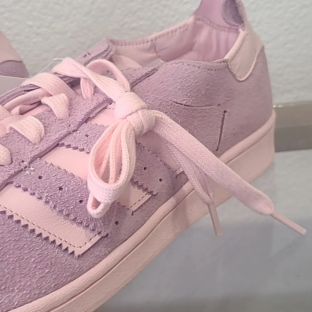 NWT Adidas Superstar minimalis Originals pink & purple men's size 7.5 - Picture 8 of 12